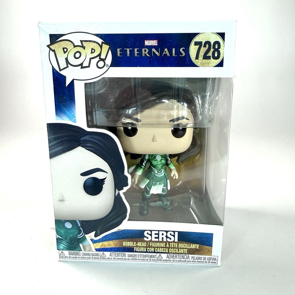 Funko‎ Pop Marvel Eternals Sersi #728 Vinyl Bobble Head New In Box NIB